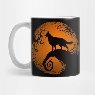 Nightmare Before Halloween German Shepherd Dog Mug